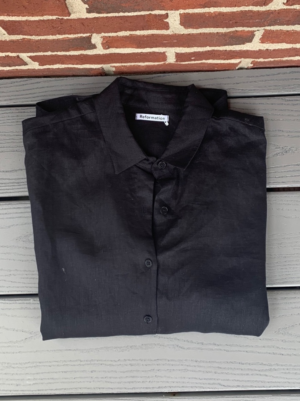 Reformation Oversized Linen Shirt